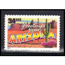 3563 34c Arizona Fine MNH V2710
