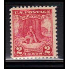 645 2c Valley Forge Fine MNH O1319