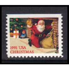 2584 29c Santa & Fireplace Very Fine MNH BPS UL KA9786