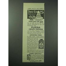 1913 Purina Chicken Chowder Ad - Chicken Feed
