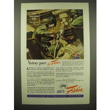 1944 GM Body by Fisher Ad - Victory Pace