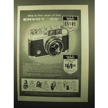 1959 Walz Envoy 35 Camera Ad - This is The Year