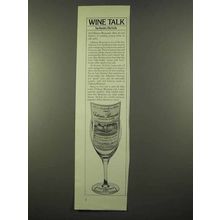 1975 Austin, Nichols Chateau Bouscaut Wine Ad