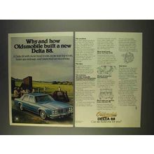 1976 Oldsmoible Delta 88 Car Ad - Why and How