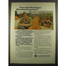 1979 Scottish Widows Personal Pension Plan Ad - The Bad Years