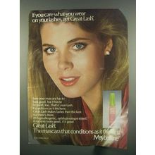 1984 Maybelline Great-Lash Mascara Ad - If You Care