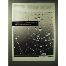 1989 GTE Telecommunications Ad - The power of a network