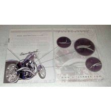 2004 Arlen Ness Custom Drag Pipes Ad - Stacker C-Cut +