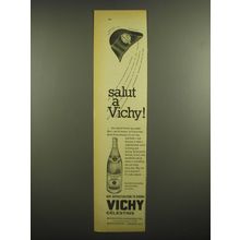 1968 Vichy Celestins Water Advertisement - Salut a Vichy