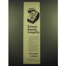 1968 Victor Tallymaster Advertisement - To insure domestic tranquility