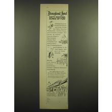 1968 Disneyland Hotel Ad - Sixty exciting acres of fun!