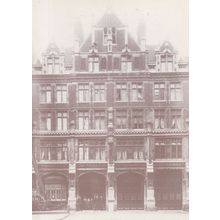 Bishopsgate Fire Station London Artist Limited Edition Postcard