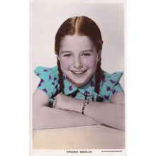 Virginia Weidler Child Star Actress Picturegoer Postcard