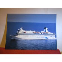 M.S. 'QUEEN of SCANDINAVIA' CRUISE SHIP, unused postcard DFDS SEAWAYS #