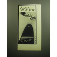 1958 Head Skis Ad - Inimitable Head Skis