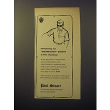 1960 Paul Stuart Shirt Ad - Introducing our sourdough dinghy of fine chambray