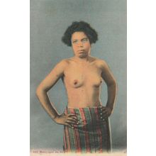 Mauresque De Sud Algeria Morocco Risque Ethnic Woman Antique Postcard