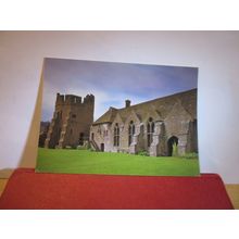 STOKESAY CASTLE, Shropshire unused postcard English Life =