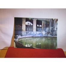 CIRCULAR BATH, ROMAN BATHS, BATH. unused postcard by Harvey Barton =