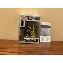 Funko Pop! Mike Tyson #01 Limited Signed + JSA Certificate (Box & Protector)