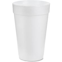 Dart 20J16 3.7" Top & 2.4" Bottom Diameter, 6.1" Height, Big Drink Foam Cup, 20