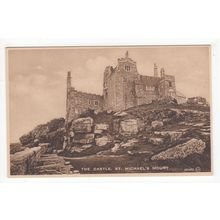 The Castle St Michael's Mount Postcard Cornwall Selectype Series 86948
