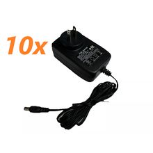 Lot of 10 - AC DC Adapter DC1202500 12V 2500mA 1.5A Charger Power Supply 5.5mm