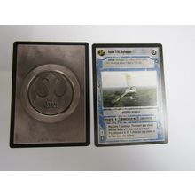 Star Wars 1996 A New Hope Decipher CCG B/B Card Incom T-16 Skyhopper LS