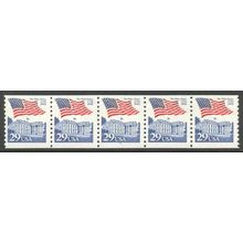 2609 29c U.S. Flag Over White House Fine MNH PNC 5/5 V0353