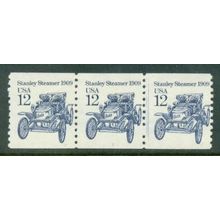 2132 12c Stanley Steamer Fine MNH Dry Gum PNC 1/3 W0372