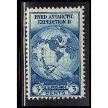 733 3c Byrd Expedition Just Clears MNH O5111