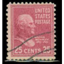 Used 829 25c William McKinley Average Plus M08113