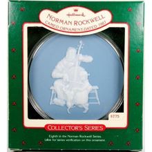 The Christmas Dance - Hallmark Norman Rockwell Cameo Ornament #8