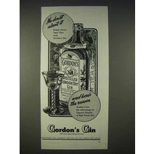 1940 Gordon's Gin Ad - No Doubt About It