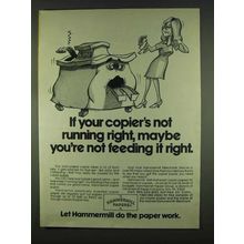 1978 Hammermill Papers Ad - If Copier's Not Right