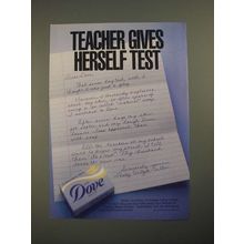 1987 Dove Soap Ad - Teacher Gives Herself Test