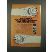 1987 Dow Bathroom Cleaner Ad - We Fight to the Finish