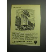 1948 Barclays Bank Ad - British Industries Fair, Burmingham