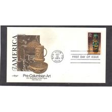 FDC Artmaster 2426 25c Carved Figure (Cachet-U/A) CV40501