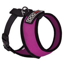 Nylon Mesh Harness Hot Pink 15" 19"-26"
