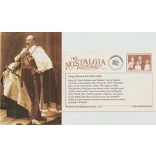 Postcard King Edward VII in Coronation Robes 1902 Royal Royalty - Nostalgia