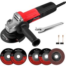 AVID POWER Angle Grinder, 7.5-Amp 4-1/2 Inch Electric Grinder Power Tools with G
