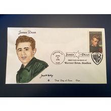 ICOLLECTZONE US 3082 James Dean hand painted FDC (G000)