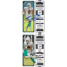 TUA TAGOVAILOA & TYREEK HILL AUTOGRAPHED 2022 MIAMI DOLPHINS ALL-PRO OFFENSE