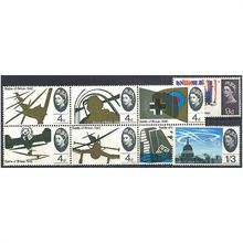 1965 Battle of Britain Phosphor Set SG671p-678p Unmounted Mint. .