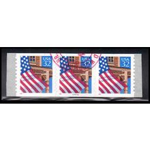 Used 2915A 32c U.S. Flag Over Porch Very Fine PNC 45444/3 10x10 PA3534