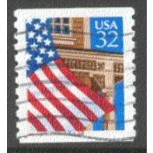 Used 2913 32c U.S. Flag Over Porch Fine CNS 22222 W1154