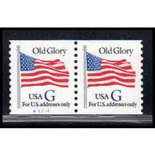 2890 32c G Old Glory Very Fine MNH CNP Left A1212 PA1519