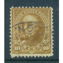 Used 283 10c Daniel Webster Average M05429