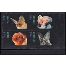 3663-3662 37c American Bats Fine MNH Z4967